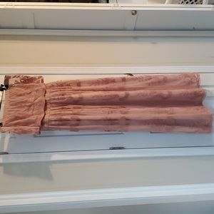 PinkBlush Maternity Dress, Off Shoulder